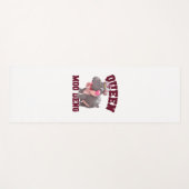 愛らしいモーQUEEN DENGママベビーヒッポプリンセスCh ヨガマット (正面(横))