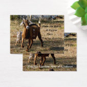 愛らしいヤギ達が無作為に親切カードを買う (デスク)