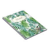 愛らしいヤシの葉,ヒトデパーソナライズされた, ノートブック (右側)