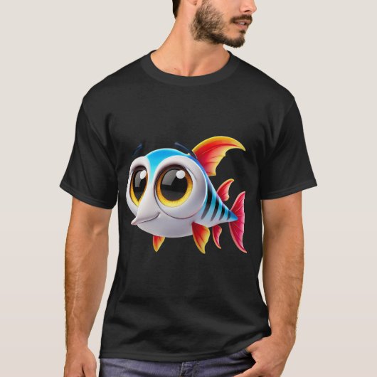 愛らしいヤツメギス Tシャツ (正面)