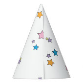 愛らしいユニコーンの角はパーティーの帽子に服を着せます パーティーハット (裏面)