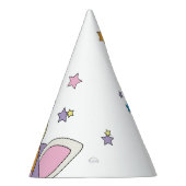 愛らしいユニコーンの角はパーティーの帽子に服を着せます パーティーハット (右)