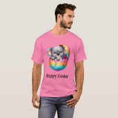 愛らしいユーモアたっぷりカワイイイースターベイビーコアラ Tシャツ (正面フル)