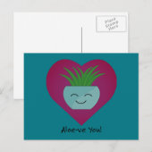 愛らしいユーモアのアルオエブー  アルオエ シーズンポストカード (正面/裏面)