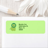 愛らしいライオン ラベル (インサイチュ)