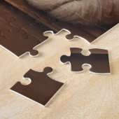 愛らしいラグドール子猫ネコちゃん ジグソーパズル (側面)