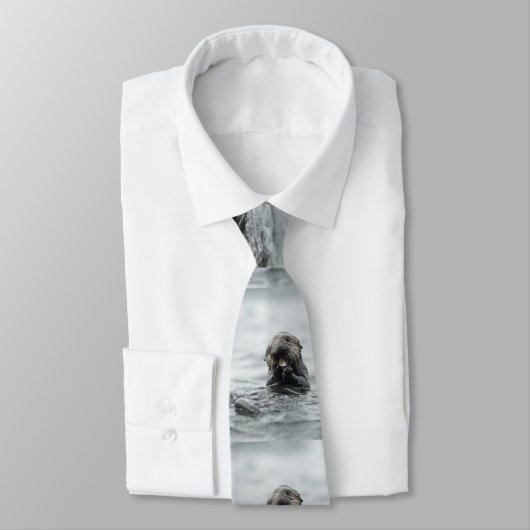 愛らしいラッコ ネクタイ (タイ)