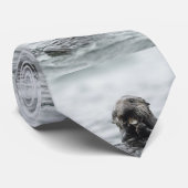 愛らしいラッコ ネクタイ (ロール)