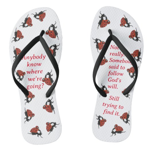 愛らしいラディバグのクリスチャン ビーチサンダル (ソール)