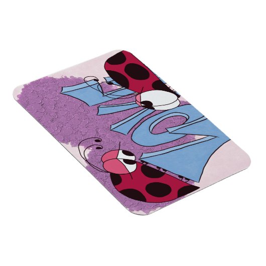 愛らしいラディバグ愛の漫画 マグネット (右側)