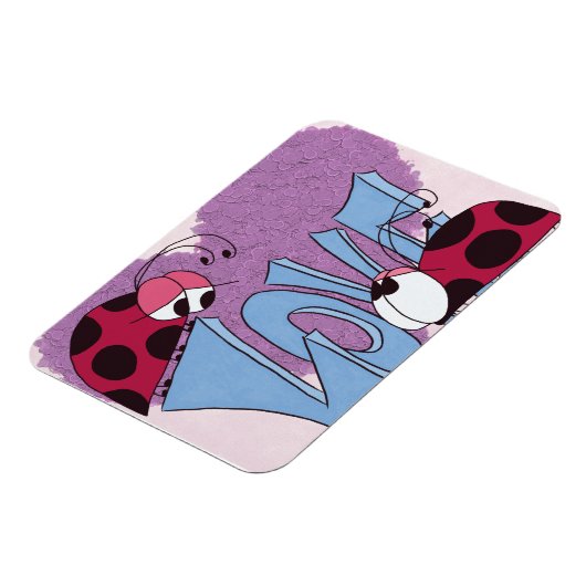 愛らしいラディバグ愛の漫画 マグネット (左側)