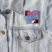 愛らしいラディバグ愛の漫画 缶バッジ (インサイチュ)