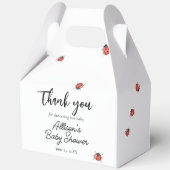 愛らしいラディバグ赤ちゃんシャワー フェイバーボックス (正面)