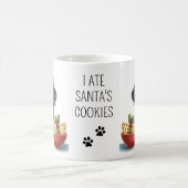 愛らしいラブラドールレトリエバークリスマスパピードッグ コーヒーマグカップ (中央)