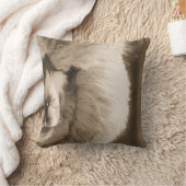 愛らしいラマかアルパカ クッション (ブランケット)