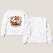 愛らしいリトルキツネ (デザイン 正面＆背面)