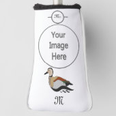 愛らしいリングティール(緑がかった色)ダックスイミング ゴルフヘッドカバー (回転90)