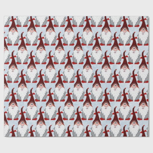 愛らしいレッドブラック格言クリスマスクリスマスキッズ ラッピングペーパー (フラット)