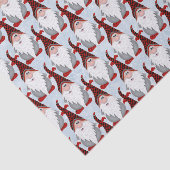 愛らしいレッドブラック格言クリスマスクリスマスキッズ 薄葉紙 (詳細)