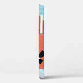 愛らしいレディキツネリーフの背景 Case-Mate iPhoneケース (裏面 / 左)