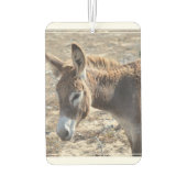 愛らしいロバ カーエアーフレッシュナー (裏面)