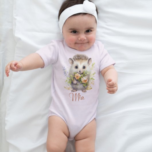 愛らしいロパーソナライズされたンパーお洒落デザイン ベビーボディスーツ