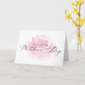 愛らしいローズの写真 マザーズデー カード (黄色い花)