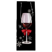 愛らしいワイン抱き枕 ワインギフトバッグ (正面)