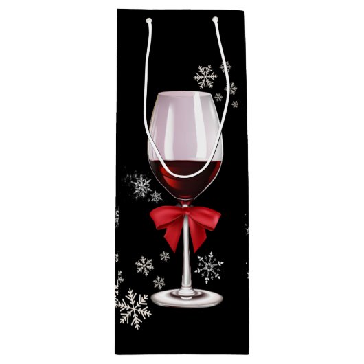 愛らしいワイン抱き枕 ワインギフトバッグ (正面)