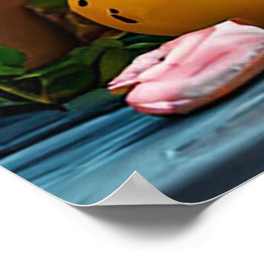 愛らしいワン祝ピー誕生日 ポスター (角)