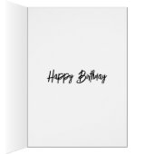 愛らしいヴィンタグの子供と鶏、誕生日 (内側 (右))