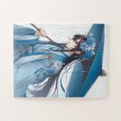 愛らしい中国の領主(東洋のマンガスタイル) ジグソーパズル (横)