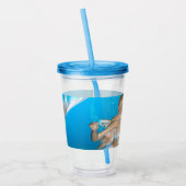 愛らしい人魚 アクリルタンブラー (左)