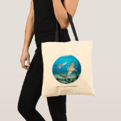 愛らしい人魚 トートバッグ (正面(商品))