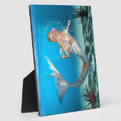 愛らしい人魚 フォトプラーク (側面)