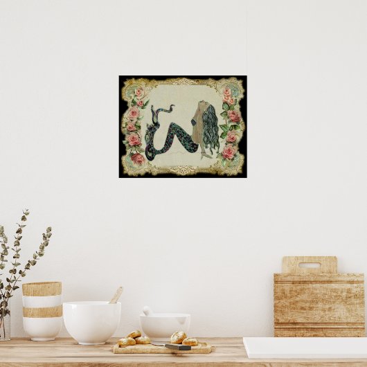 愛らしい人魚 ポスター (キッチン)