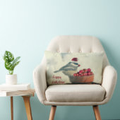 愛らしい休日の《鳥》アメリカゴガラ ランバークッション (椅子)