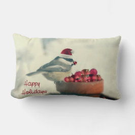 愛らしい休日の《鳥》アメリカゴガラ ランバークッション