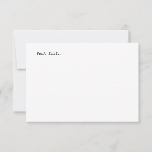 愛らしい伝統的水彩雪だるまクリスマス サンキューカード (裏面)