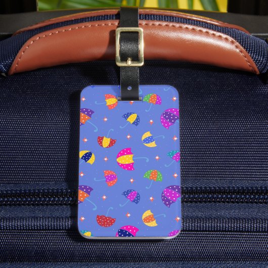 愛らしい傘 ラゲッジタグ (正面インサイチュ2)