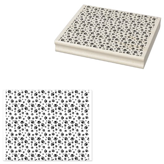 愛らしい前柄の模様ゴム印 ラバースタンプ (押印)