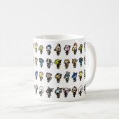 愛らしい動物の友だちマグカップ コーヒーマグカップ (正面右)