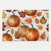 愛らしい動物の友人 ラッピングペーパーシート (正面3)