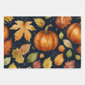 愛らしい動物の友人 ラッピングペーパーシート (正面)