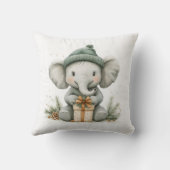 愛らしい動物クリスマスシリーズベビーゾウ クッション (裏面)