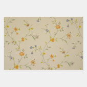 愛らしい動物フレンズ包装紙 ラッピングペーパーシート (正面)