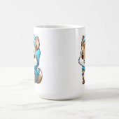 愛らしい動物リス コーヒーマグカップ (中央)