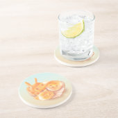 愛らしい動物型パンのコースター コースター (側面)