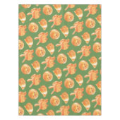 愛らしい動物型パン柄 テーブルクロス (正面)