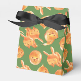 愛らしい動物型パン柄 フェイバーボックス